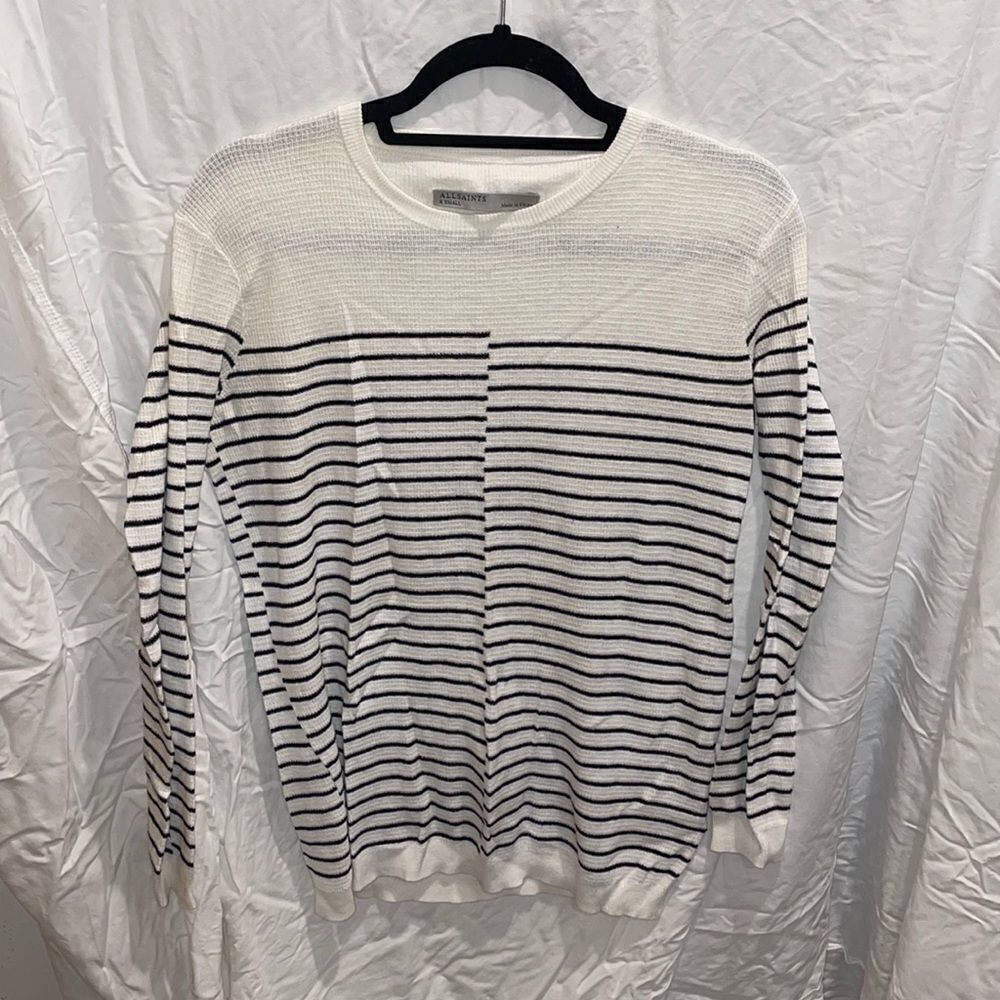 ALL SAINTS striped sweater size XS